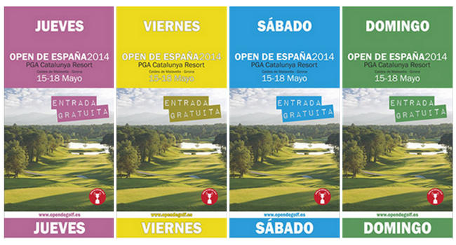 Entradas gratis Open de España 2014 - PGA Cataluña - golf