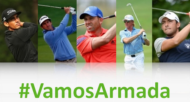 Españoles en el Open 2014 #VamosArmada