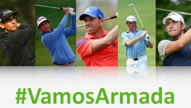 Españoles en el Open 2014 #VamosArmada