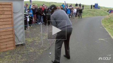 Phil Mickelson - Golf - Scottish Open - Golpe en camino 2014