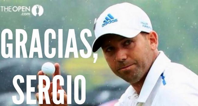 Sergio García Open Championship 2014 - Golf - Gracias Sergio