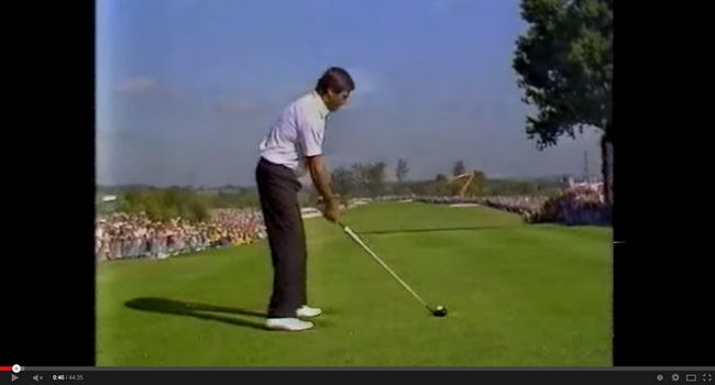 Duelos clásicos Ryder Cup - 1989 - Seve Ballesteros contra Paul Azinger - Golf