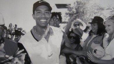 Tiger Woods joven