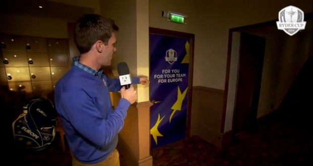 Vídeo del vestuario del Equipo Europeo de la Ryder Cup