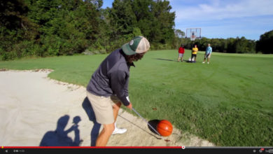 Vídeo de trucos de golf increíbles