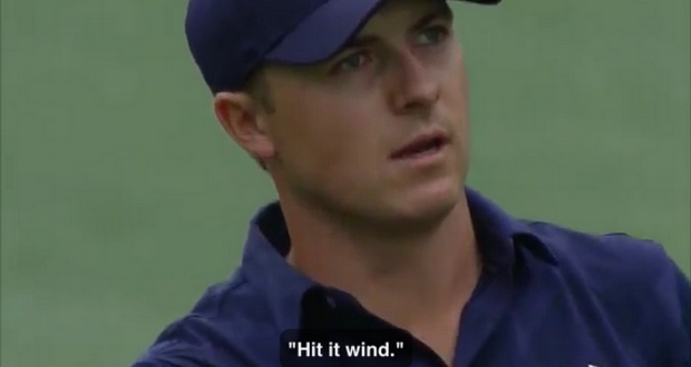 Jordan Spieth ganador Masters 2015 - Hit it wind