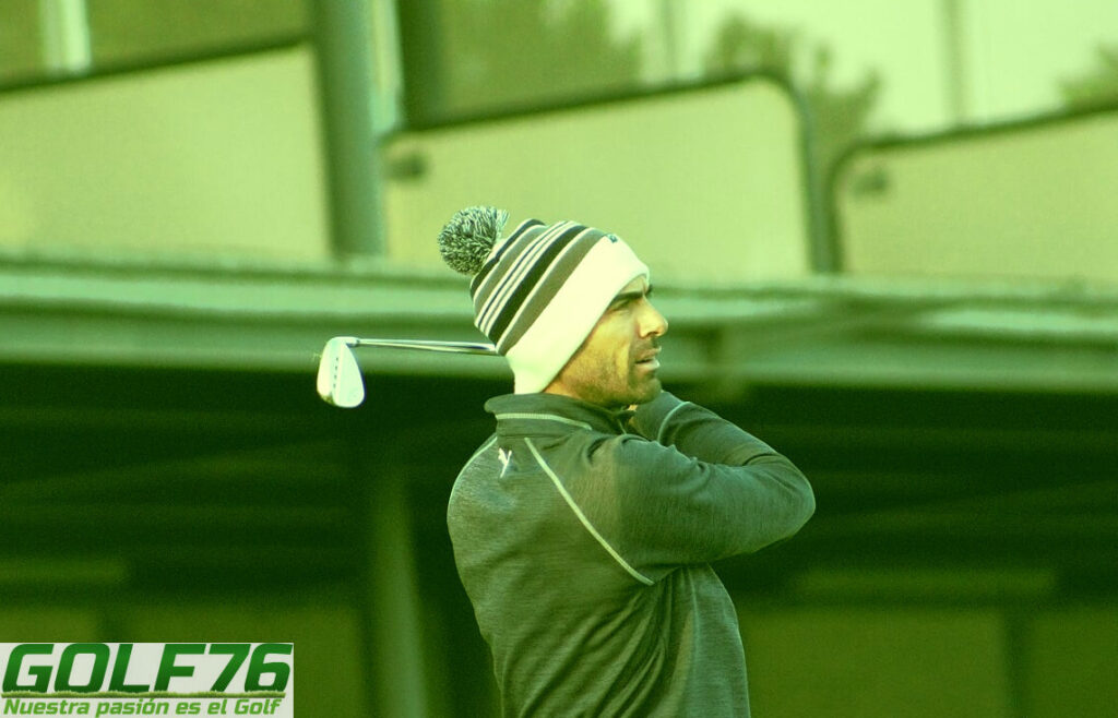 Open de España de Golf - JUEVES - Alvaro Quiros campo de prácticas