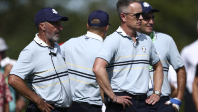 Emparejamientos viernes tarde Ryder Cup 2025