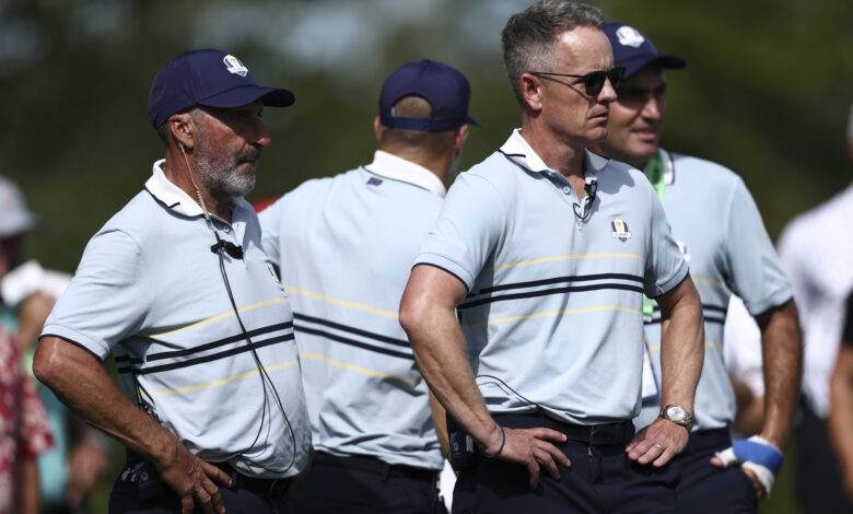 Emparejamientos viernes tarde Ryder Cup 2025